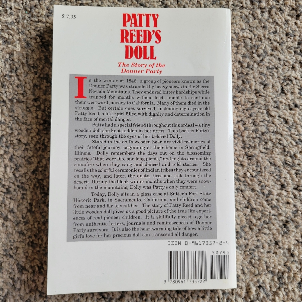 🍒4/$15 Patty Reeds Doll Book - Picture 4 of 4